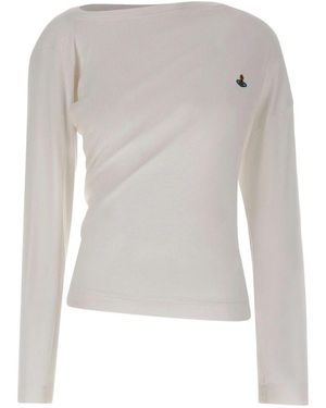 Vivienne Westwood Long Sleeve T-Shirts - Grey