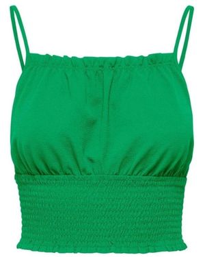 ONLY Tops ,Groen ,U-Neck Mouwloze Top