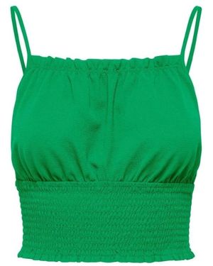 ONLY Tops ,Groen ,U-Neck Mouwloze Top
