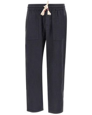 MC2 Saint Barth Straight Broeken - Blauw