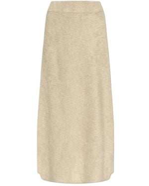 Lisa Yang Midi Skirts - Naturel