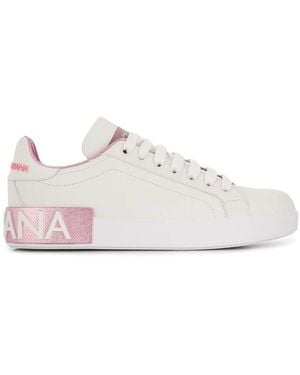 Dolce & Gabbana Portofino Sneakers - Weiß