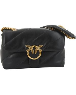 Pinko Tassen ,Zwart ,Katoen Love Classic Puff