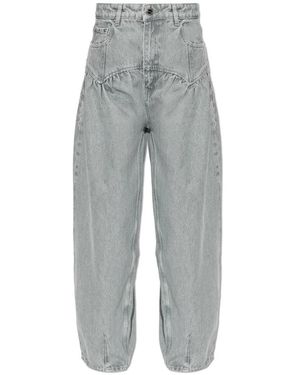 Ganni Loose-Fit Jeans - Gris