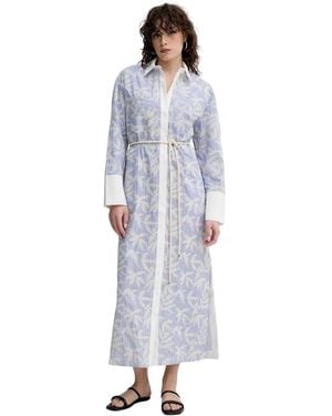 Munthe Shirt Dresses - Blu