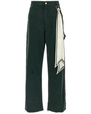 DARKPARK Wide Trousers - Green