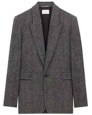 Saint Laurent Blazers - Grey