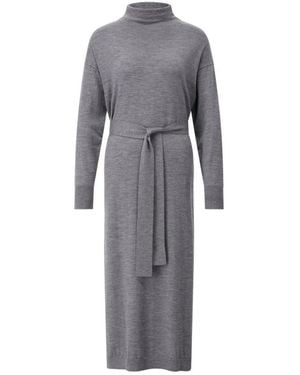 Hemisphere Knitted Dresses - Gris
