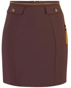 Elisabetta Franchi Short Skirts - Marrón