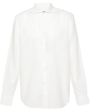 Canali Formal Shirts - White