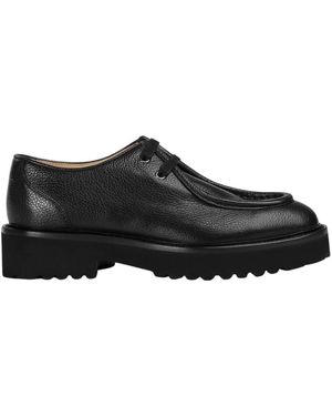 Doucal's Laced Shoes - Negro