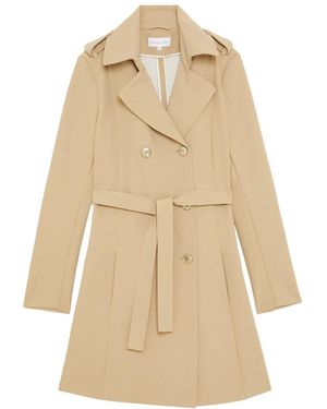 Patrizia Pepe Trench Coats - Neutro