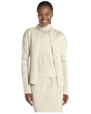LE17SEPTEMBRE Truien & Vesten ,Polyester Cardigan Sweater - Naturel