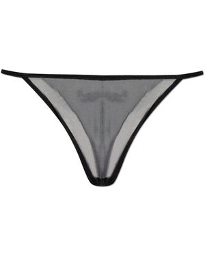 DSquared² Briefs Mit Pailletten-Logo - Grau