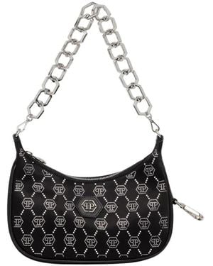 Philipp Plein Shoulder Bags - Negro