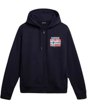 Napapijri Zip-Throughs - Blue