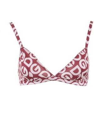 Dolce & Gabbana Dg Print Beha - Roze
