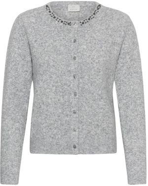 Kaffe Truien & Vesten ,Grijs ,Kcmaia Vest