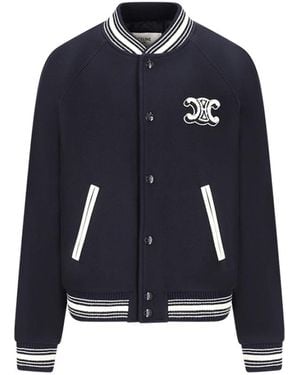 Celine Bomber Jackets - Blue