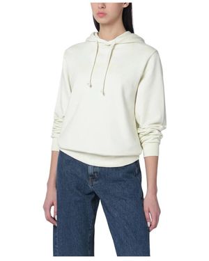 A.P.C. Hoodies & Sweatvesten ,Wit ,Katoen Standard Grand Vpc Hoodie - Blauw