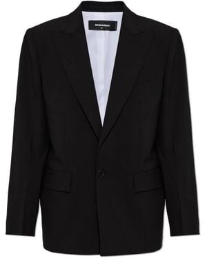 DSquared² Sakko Mit Einzelschlitz - Schwarz