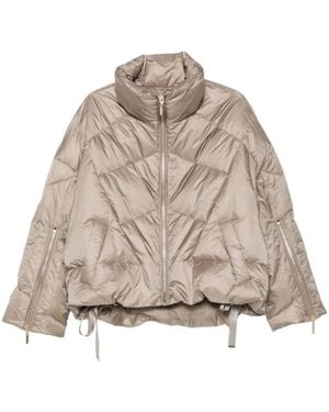 Twinset Gewatteerde Jas - Naturel