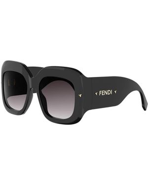 Fendi Screen Zonnebril - Zwart
