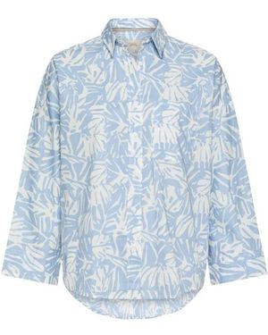 Camel Active Overhemdblouse - Blauw