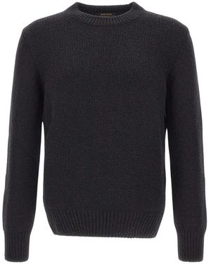 Gran Sasso Round-Neck Knitwear - Azul