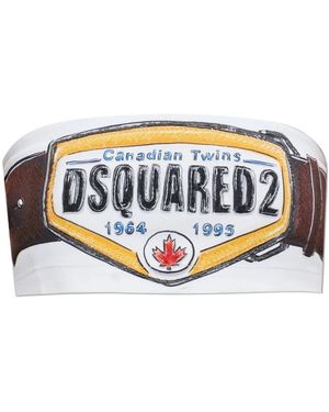 DSquared² Sleeveless Tops - Blanco