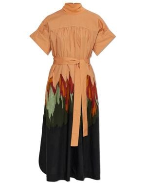 Ulla Johnson Midi Dresses - Orange