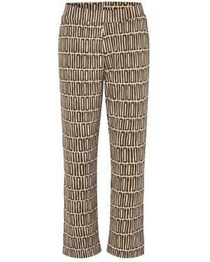 Masai Straight Trousers - Neutro
