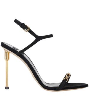 Elisabetta Franchi High Heel Sandals - Zwart