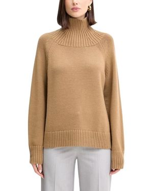 Michael Kors Woll-Rollkragenpullover - Natur