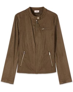 Oltre Leather Jassen - Groen