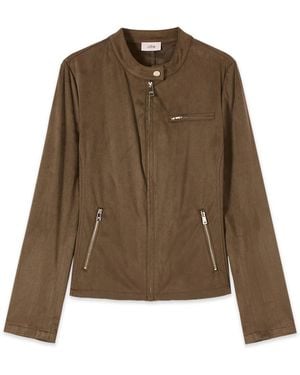 Oltre Leather Jassen - Groen