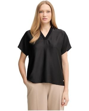Joseph Ribkoff Dunne Blouse Zonder Stretch - Zwart
