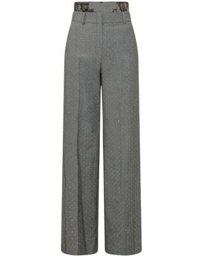 ACTUALEE Wide Trousers - Grigio