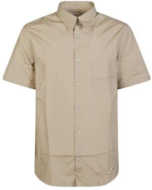 A.P.C. Short Sleeve Shirts - Natural