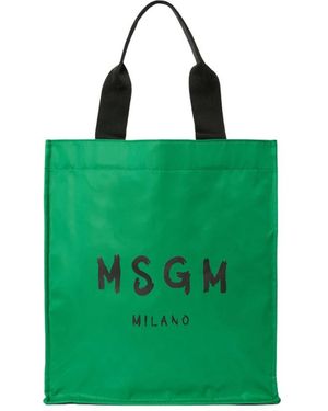 MSGM Signature Shopping - Grün