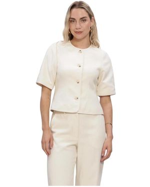 Modström Jassen ,Polyester Vesmd Blazer - Naturel