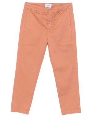 Dondup Cropped Broeken - Oranje
