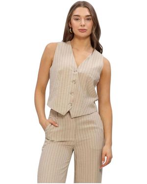 Object Objrini Re Waistcoat - Naturel