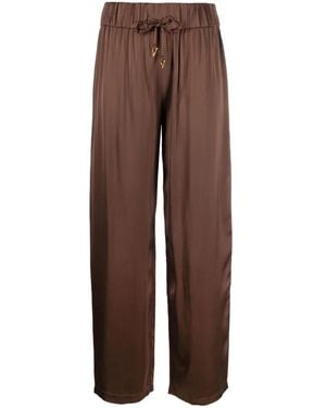 Aeron Straight Trousers - Brown
