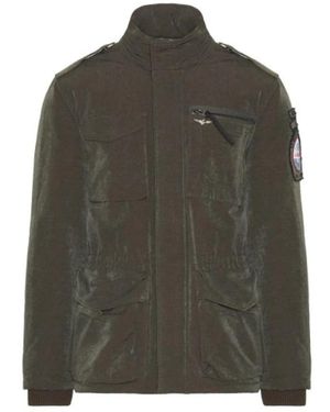 Aeronautica Militare Light Jackets - Green