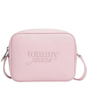 Tommy Hilfiger Tassen ,Roze ,Essential Logo Crossbody Camera Bag