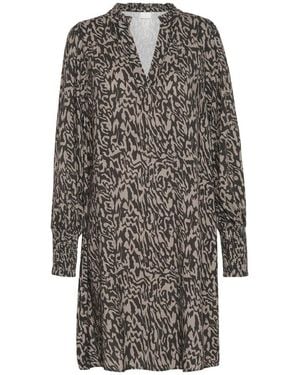 Kaffe Short Dresses - Gris