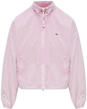 DIESEL Light Jackets - Pink