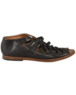 Alberto Fasciani Flat Sandals - Nero