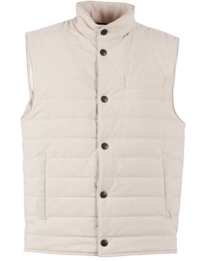 Fay Travel Vest Stretch - Naturel